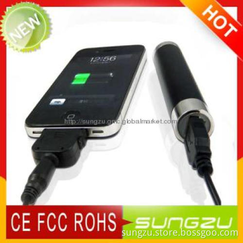 Unique 2200MAh battery cell phone charger